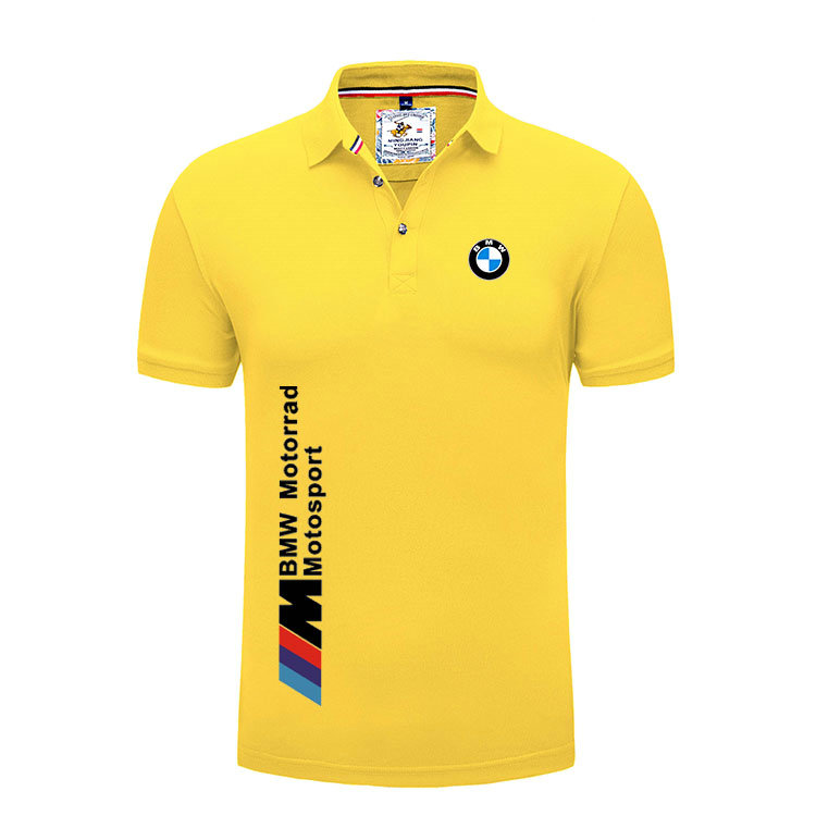 2022 Polo en lin BMW Motorrad Motorsport Homme Manche Courte